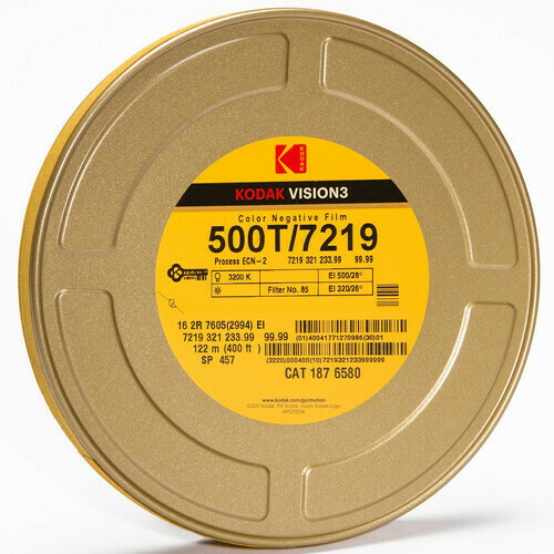 Kodak VISION3 500T Color Negative Film #7219 (16mm, 122m Roll) (2R-2994)