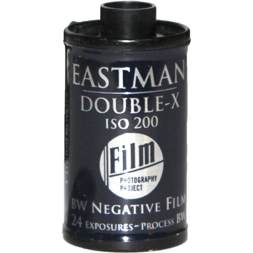 Film Photography Project X2 Eastman Double-X Black and White Negative Film (35mm Roll Film, 24 Exposures) Expired 12/2028