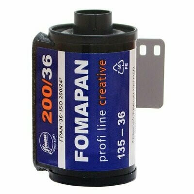 Fomapan 200 Creative Black and White Negative Film 135/36 expired 06/2028