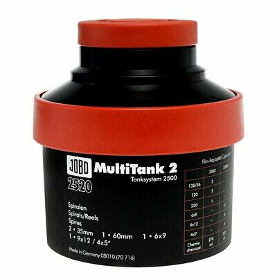 JOBO 2520 Multitank 2 - Scope of delivery: Tank complete, without spirals