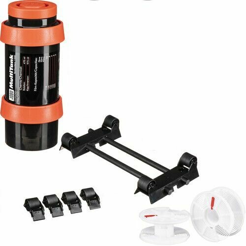 JOBO 1540 Multi Tank with Roller Base + 2 x Spiral 1501 4x35mm Tank (developing can).