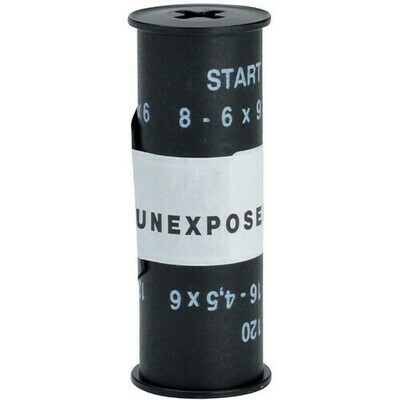 Agfa Copex Rapid Black and White NegativeFilm (120 Roll Film) expired 02/2028