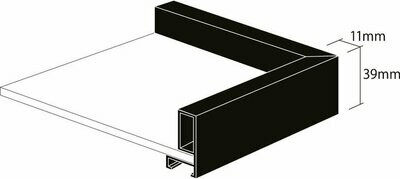 Ilford Galerie Frames Classic Square black matt, DIN A3+ (32.9x48.3cm)