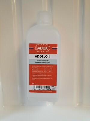 ​ADOX ADOFLO II Wetting Agent 500 ml Concentrate (Replacement for Kodak Photo-Flo)