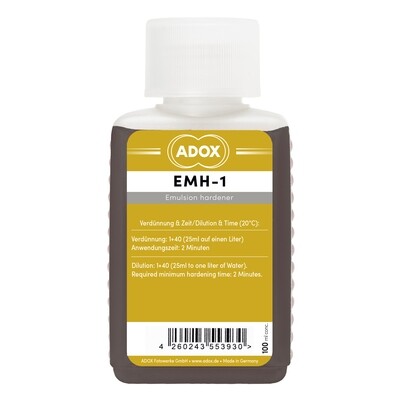 ADOX EMH-1 Emulsion Hardener 100 ml Concentrate ADOX EMH-1 Emulsion Hardener 100 ml Concentrate