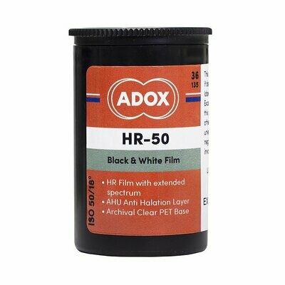 Adox HR-50 135/36 with SPEED BOOST(35mm Roll Film, 36 Exposures) expired 07/2027