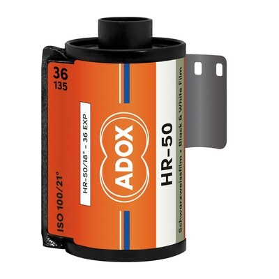 Adox HR-50 135/36 with SPEED BOOST(35mm Roll Film, 36 Exposures) expired 07/2027
