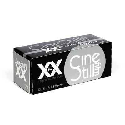 Cinestill BwXX Double-X Black and White Negative Film 120 (Double-X negative) Expired 08/2026