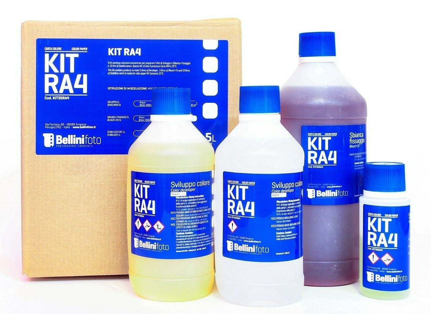 Bellini RA-4 Print Kit 5 Liter - on demand