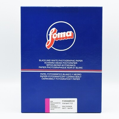 Fomabrom Variant 112 FB Matt 20.3x25.4cm (8x10") 100 sheets Fomabrom Variant 112 FB Matt 20.3x25.4cm (8x10") 100 sheets