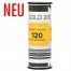 Kodak GOLD 200 Color Negative Film Format 120 expired 04/2027