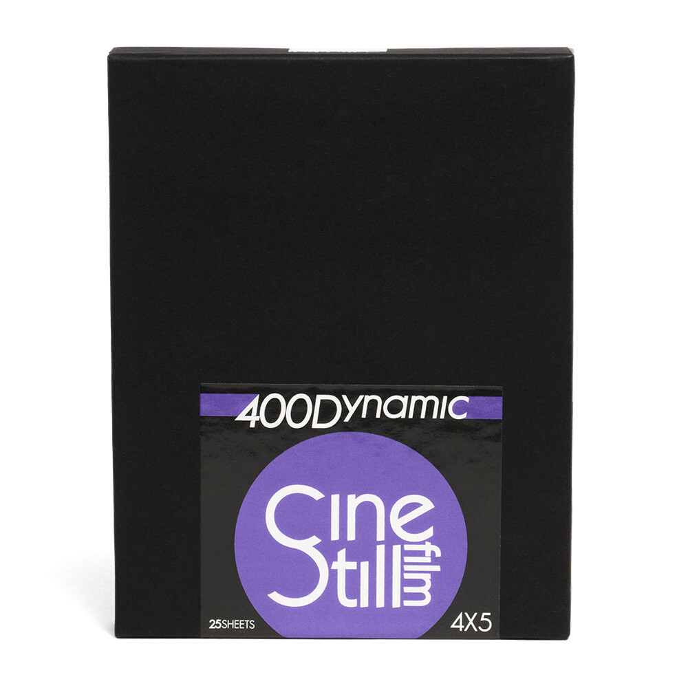 CineStill 400 Dynamic C-41 Format 4x5 Inch 25 sheets Expired 12/2026