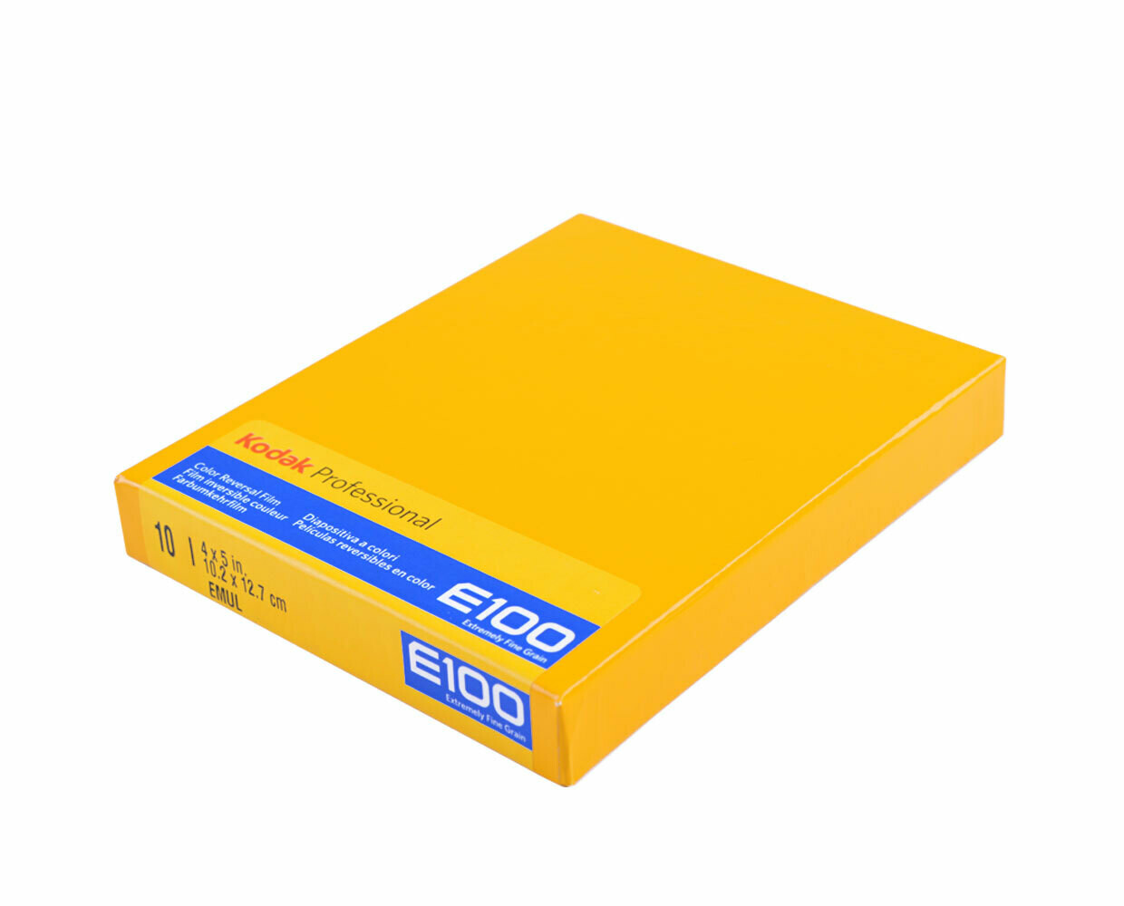 Kodak Professional Ektachrome E100 Color Transparency Film (4 x 5", 10 Sheets) - expired 02/2027