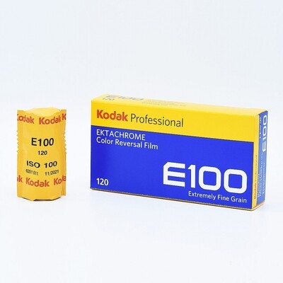 Kodak Professional Ektachrome E100 Color Transparency Film format 120 5-er Pack expired 08/2027