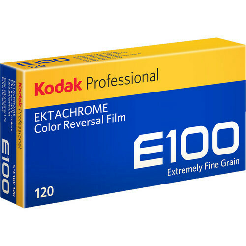 Kodak Professional Ektachrome E100 Color Transparency Film format 120 5-er Pack expired 08/2027