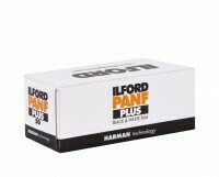 Ilford Pan F Plus Black and White Negative Film (120 Roll Film) expired 09/2027