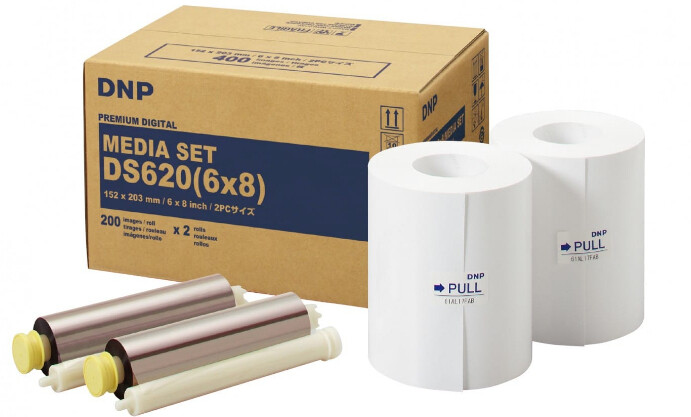 DNP Media Kit for DS 620 15x20cm 400 photos or 10x15cm 800 Photos
