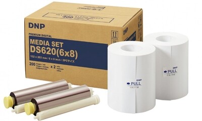 DNP Media Kit for DS 620 15x20cm 400 photos or 10x15cm 800 Photos