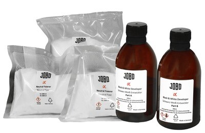 Jobo 9510 Alpha Film Developer and Fixer Black &amp; White Kit for the preparation of 6 litres.