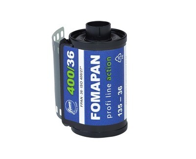 Fomapan 400 Action Black and White Negative Film 135-36 expired 03/2027