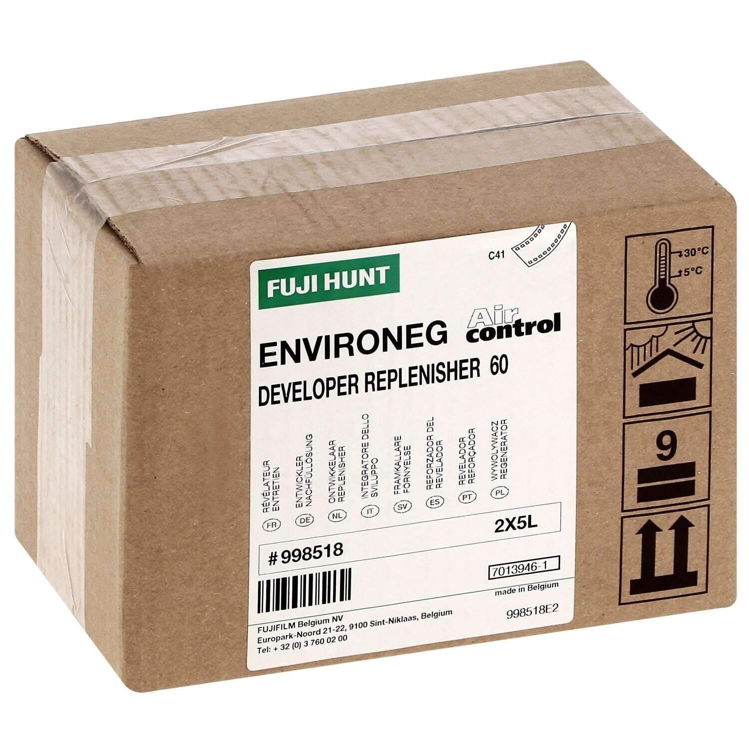 Fujifilm Fuji Hunt Environeg Developer Replenisher 60 AC C41, 2x5 Liter (998518)