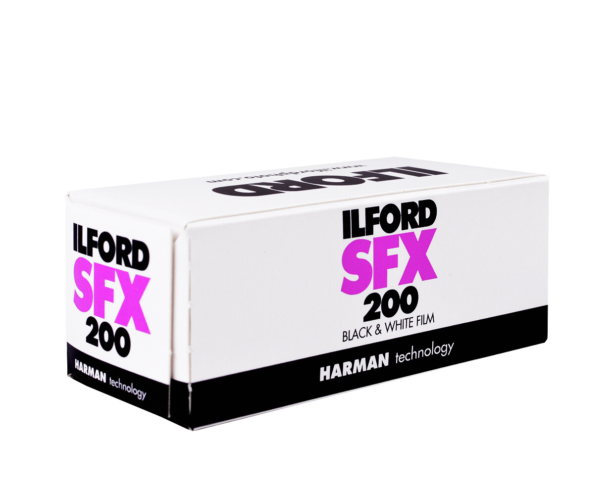 Ilford SFX 200 Black and White Negative Film (120 Roll Film) expired 02/2025 - stored in the refrigerator