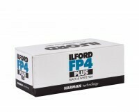 Ilford FP4 Plus Black and White Negative Film (120 Roll Film) expired 04/2027
