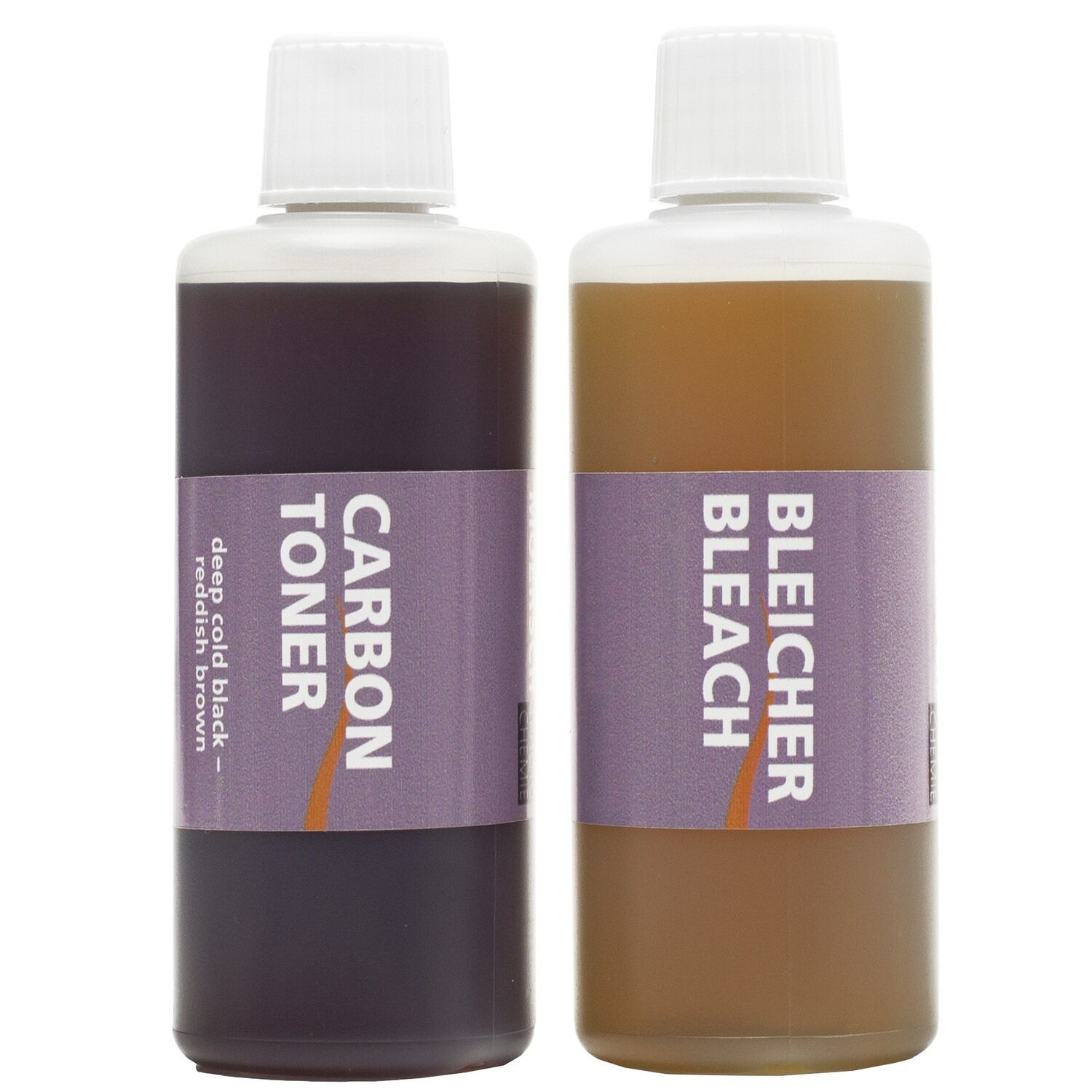MOERSCH Carbon-toner KIT with bleach 100 ml concentrate each.