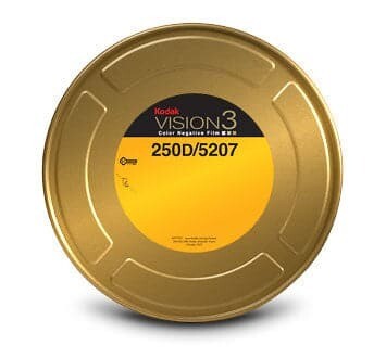 Kodak VISION3 250 D Color Negative Film #5207 (35mm, 122m Roll) - This stock is only available for motion picture capture.