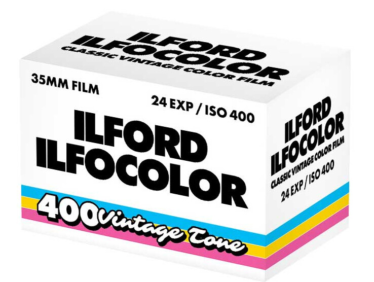 ILFORD Ifocolor Vintage retro 400 ASA 135-24  Expired 01/2026