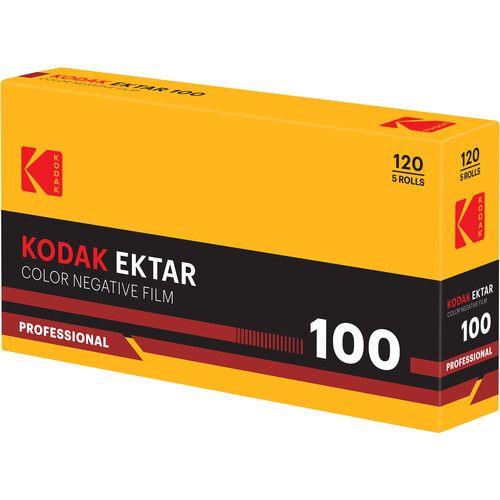 Kodak Eastman EKTAR 100 Color Negative (Print) Film - format 120 - 5 rolls expired 03/2028 Retro Packing