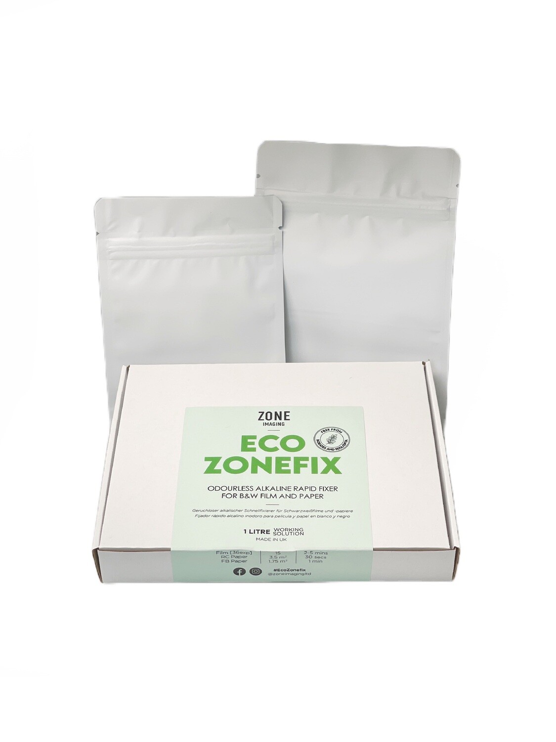 Eco Zonefix - odourless alkaline Rapid Fixer for B&amp;W Film and Paper