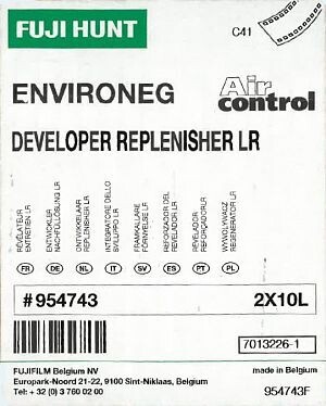 Fujifilm Fuji Hunt Environeg Developer Replenisher 60 AC C41, 2x5 Liter (998518)