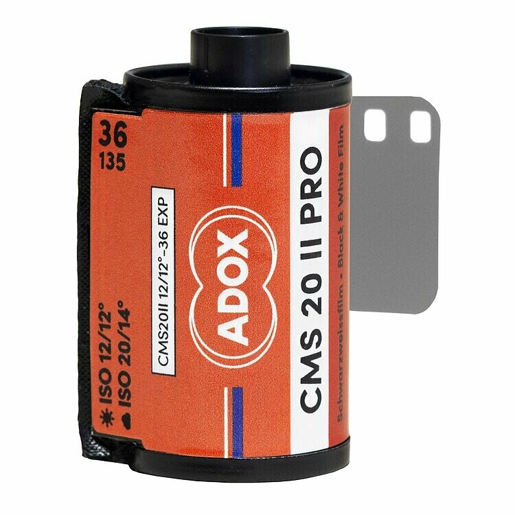 Adox CMS 20 II Pro 135-36 expired 10/2027 - the highest resolution film in the world