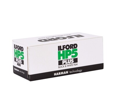 Ilford HP5 Plus 120 Black &amp; White Negative (Print) Film (ISO-400) expired 01/2028
