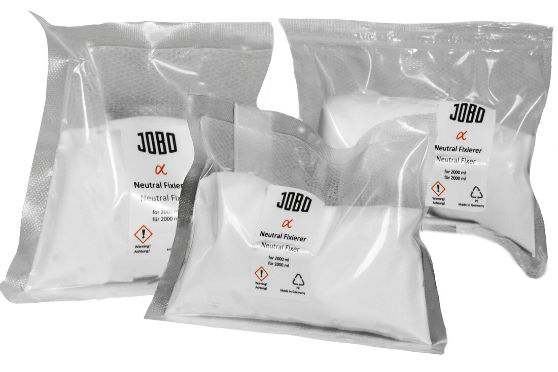 Jobo Alpha Fixing Bath Black &amp; White (powder), for the preparation of 2 litres