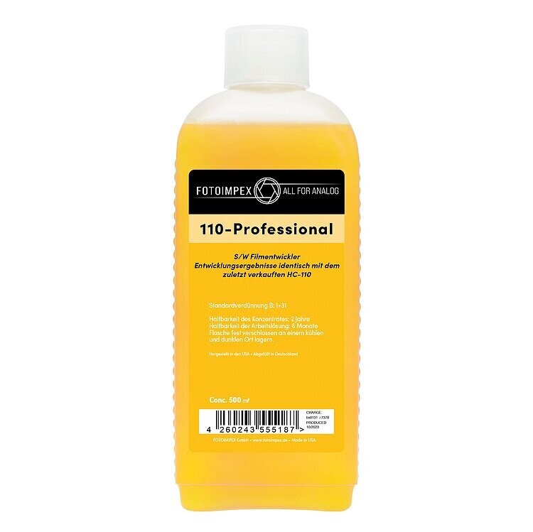 ADOX Professional HC-110 Developer 500 ml alternative for Kodak HC-110 film developer