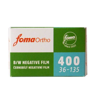 Foma Ortho 400 Format 135-36 roll film for a beautiful retro look.  Expired 05/2027