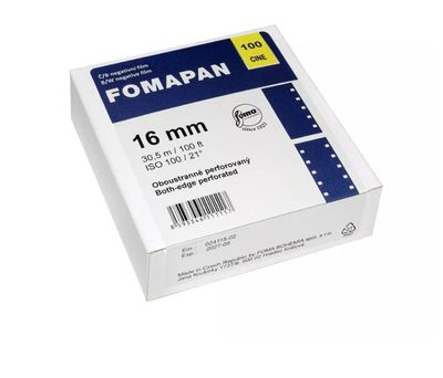 FOMA Fomapan Cine 100 16 mm - 30,5m double-sided perforated