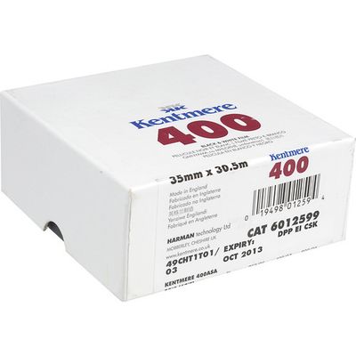 Kentmere Pan 400 Professional Black and White Negative Film (35mmx30.5m 100ft Roll Film) expired 01/2031