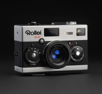 Rollei 35AF 35mm Film Camera - Compact 35mm Camera with LIDAR AF