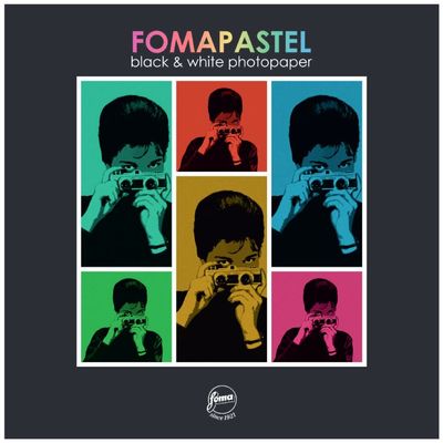 FOMA Fomapastel MG181 Cyan FB 20.3X25.4cm (8x10 Inch) 10 Sheets