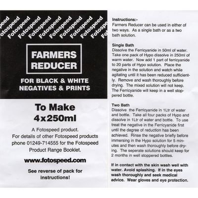 Fotospeed FR10 Farmers Reducer (4 x 250mL)