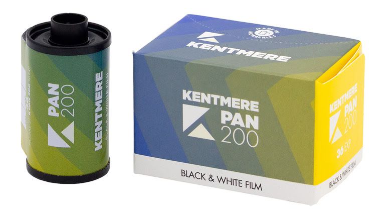 Kentmere Pan 200 Format 135/36 expired 04/2030