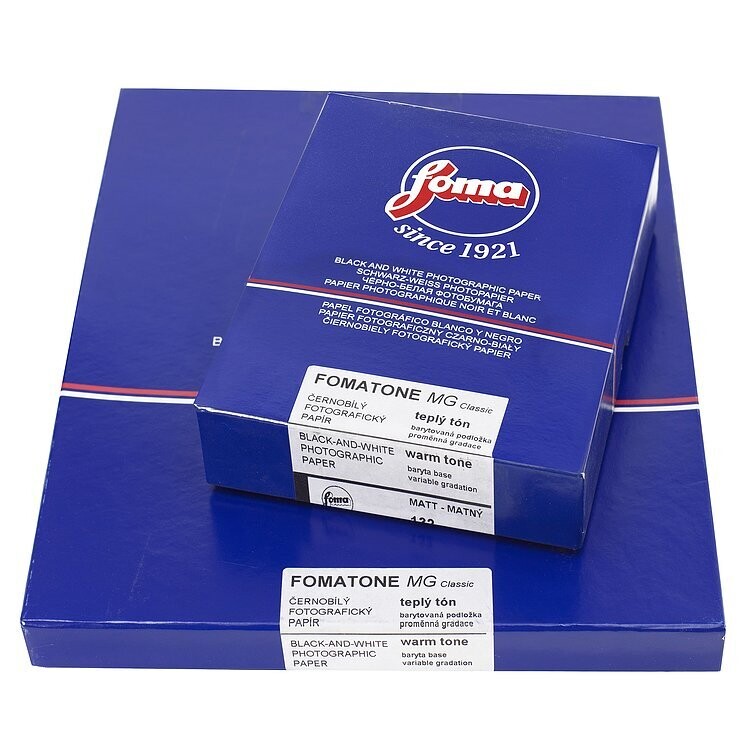 FOMA Fomatone MG 132 Semi-Matte (Fibre) Roll 108x1000 CM - Gradation: variabel