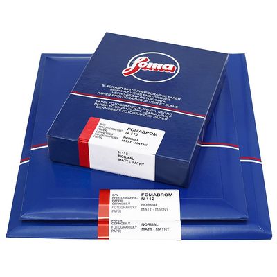 Foma Fomabrom N 112 - Dead matt (baryta) 17,8x24,1 CM (7x9,5 INCH) / 25 sheets - Gradation: normal