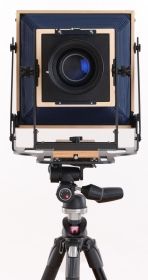 INTREPID 8x10 Camera - Blue Bellows