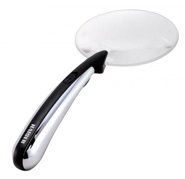Kaiser hand magnifier with LED illumination