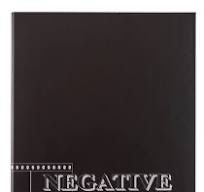 HAMA Black 4-ring negative file