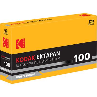 Kodak EKTAPAN 100 Negative (Print) Film - format 120 - 5 rolls expired 03/2027